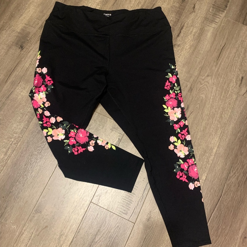Torrid Floral leggings 3x